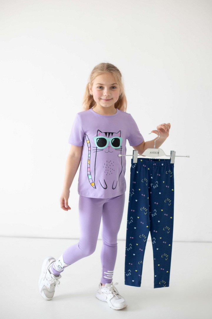 Комплект з 2-х лосин для дівчаток